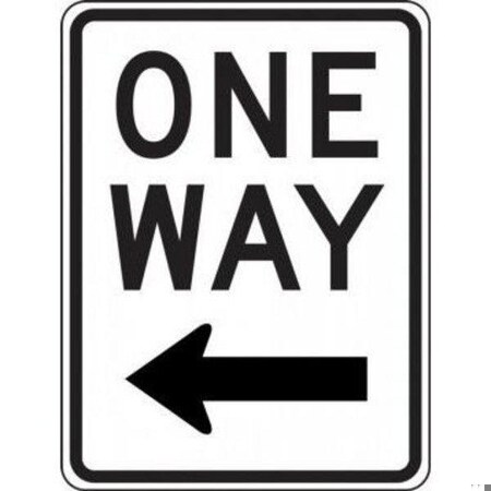 Accuform Traffic Sign, MR62LHP MR62LHP